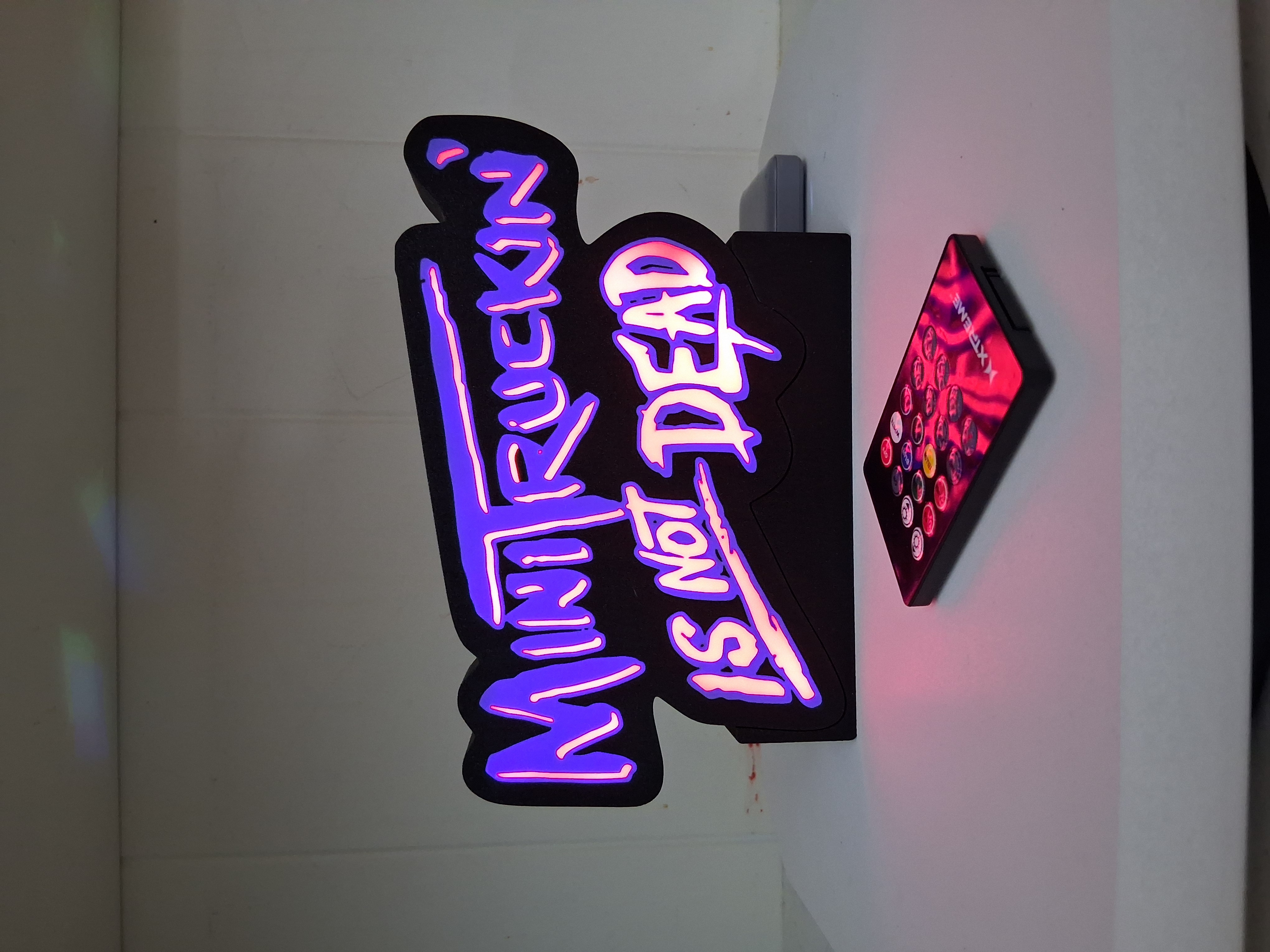 Mini Trucking LED light box – custom 3D printed – Lit Layer Creations